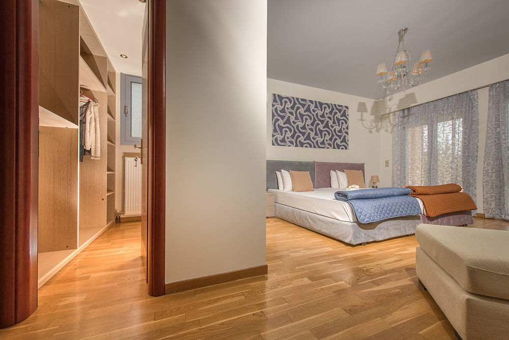 Astarte Villas - Istar Villa With Tennis Court Makhairádhon Eksteriør billede